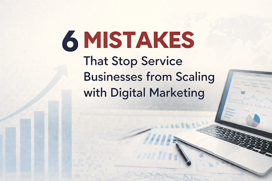 6 Mistakes That Stop Service Businesses from Scaling with Digital Marketing